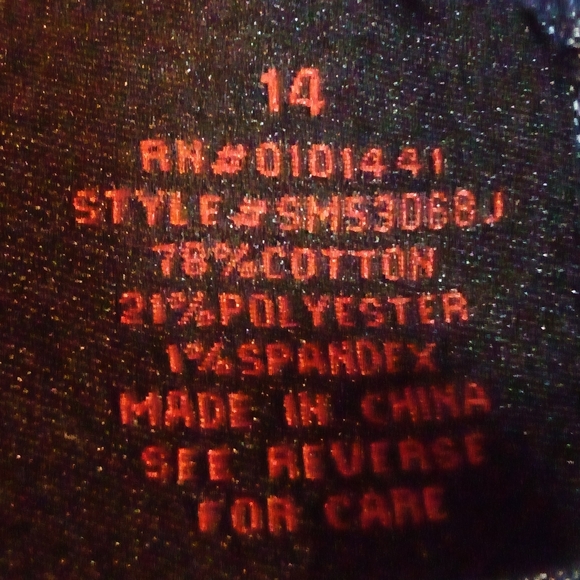 What's Hot Stretch Denim Stone Washed Ruffles Leg Jeans Women 14 Blue - Picture 11 of 14